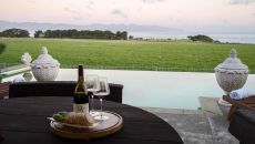 FV terrace view at Wharekauhau