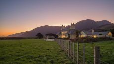 FV Sunset outside at Wharekauhau