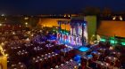 Live entertainment Bab Al Shams.