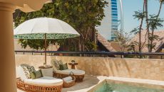 Rooms Two Bedroom Al Bahar Villa Terrace Portrait Styled at Jumeirah Beach Hotel