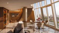 Accommodation Presidential Suite Living Room Terrace at Jumeirah Beach Hotel