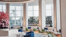 hotel interior lobby at Jumeirah Beach Hotel