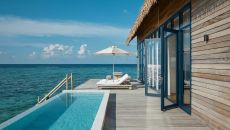 Cocoa Water Villa Outdoor Pool with deck COMO Cocoa Island