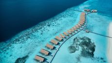 Aerial Water Villas COMO Cocoa Island