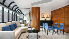 COMO Suite Living Area from balcony COMO The Halkin