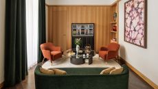 Solferino Suite Living Area Amenities at Park Hyatt Milano