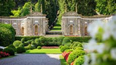 Mosaic front view Villa d Este