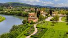 Villa La Massa drone overview copy.