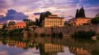 Villa La Massa s Estate Arno view at sunset copy.
