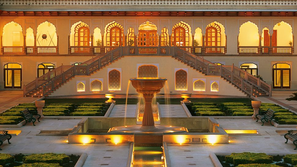 Rambagh Palace, Jaipur, Rajasthan, India