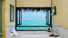 The Rehendi Presidential Overwater Suite with Pool Bathroom