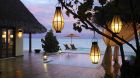 outdoor villa private pool beach