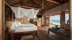 The Rock Retreat Bedroom at Six Senses Ninh Van Bay
