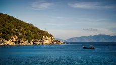 Six Senses Ninh Van Bay from distance 6591 at Six Senses Ninh Van Bay
