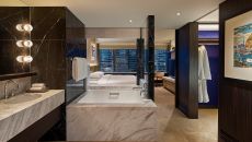 Premier Suite Bedroom at Grand Hyatt Hong Kong