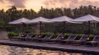 Alila Ubud Pool on Sunset