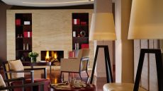 bar lounge fireplace