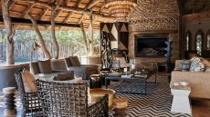 lounge and fire place