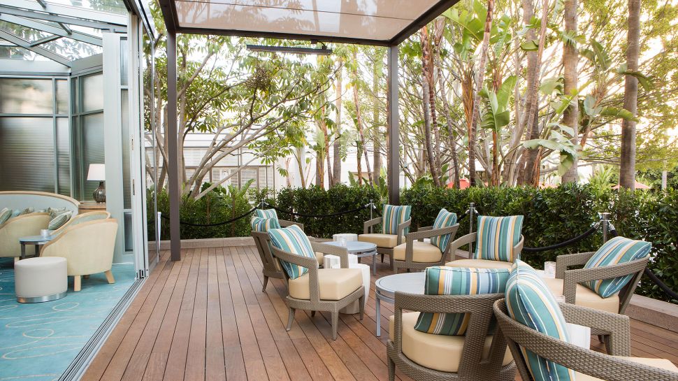 Island Hotel Newport Beach Greater Los Angeles California Island Hotel View Lobby Aqua Terrace