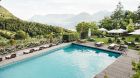Outdoor pool with a view