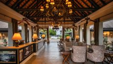 Reception at The Royal Livingstone Victoria Falls Zambia Hotel by Anantara