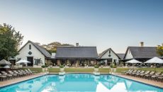 Hotel Exterior at The Royal Livingstone Victoria Falls Zambia Hotel by Anantara