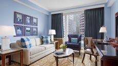 Deluxe Living Room Boston Harbor Hotel