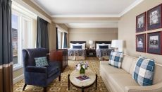 Double Living Room Boston Harbor Hotel