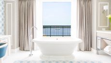 John Adams Deep Soaking Tub Boston Harbor Hotel