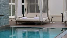 pool at Grand Hotel Des Bains Kempinski St. Moritz