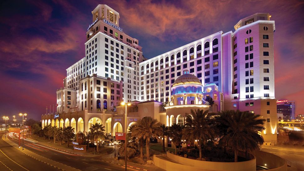 hotel dubai mall kempinski emirates exterior hotels united arab shopping resort uae night luxury luxurious pool places