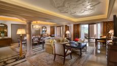 Royal Suite living at The Leela Palace Bengaluru