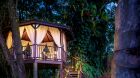 treehouse dining at Capella Marigot Bay