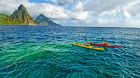 kayaking at Anse Chastanet