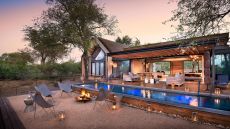 Fish Eagle Villa Pool Fire Deck