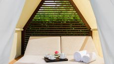 BRP spa cottage bed 4 Beau Rivage Palace