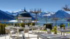 outdoor terrace at Park Hotel Vitznau