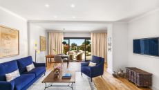 Blue Oasis Living Room