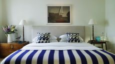 bed at hotel tresanton