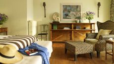 modern bedroom at Hotel Tresanton