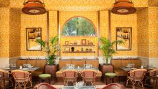 pool house jaune 74a7840 at Le Mas Candille