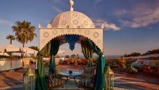 outdoor lounge at Vila Vita Parc