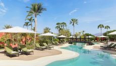 poolside umbrelas The Ritz Carlton Tenerife