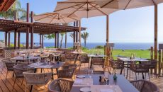 patio dining at The Ritz Carlton Tenerife Abama