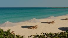 Private Beach at Amanyara