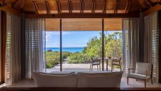 Accommodation Ocean Cove Pavilion Bedroom at Amanyara