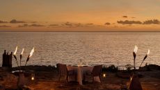 F B Private Dining at Amanyara