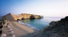 Private hotel beach