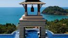 Infinity pool waterfall