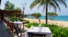 Beach front dining